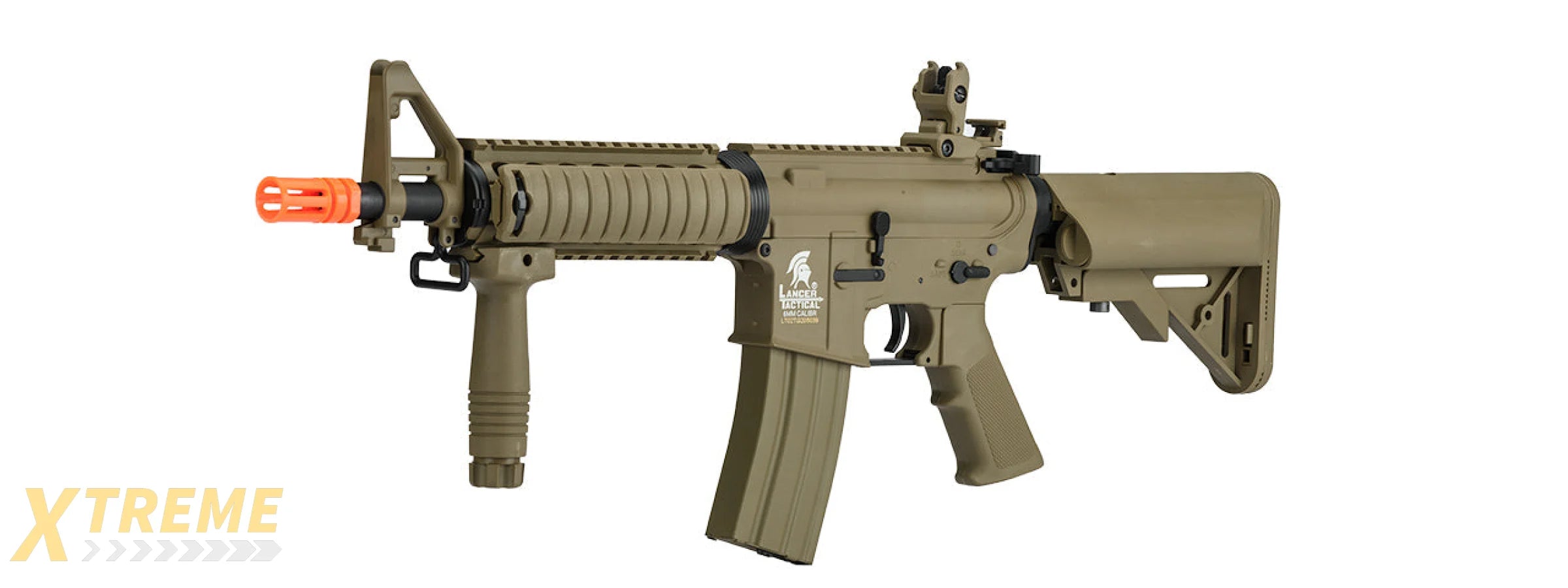 Lancer Tactical Gen 2 MK 18 MOD 0 Field Airsoft AEG Rifle (Color: Tan)