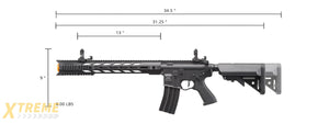 Lancer Tactical Gen 2 ProLine M4 SPR Interceptor Airsoft AEG Rifle (Color: Black)