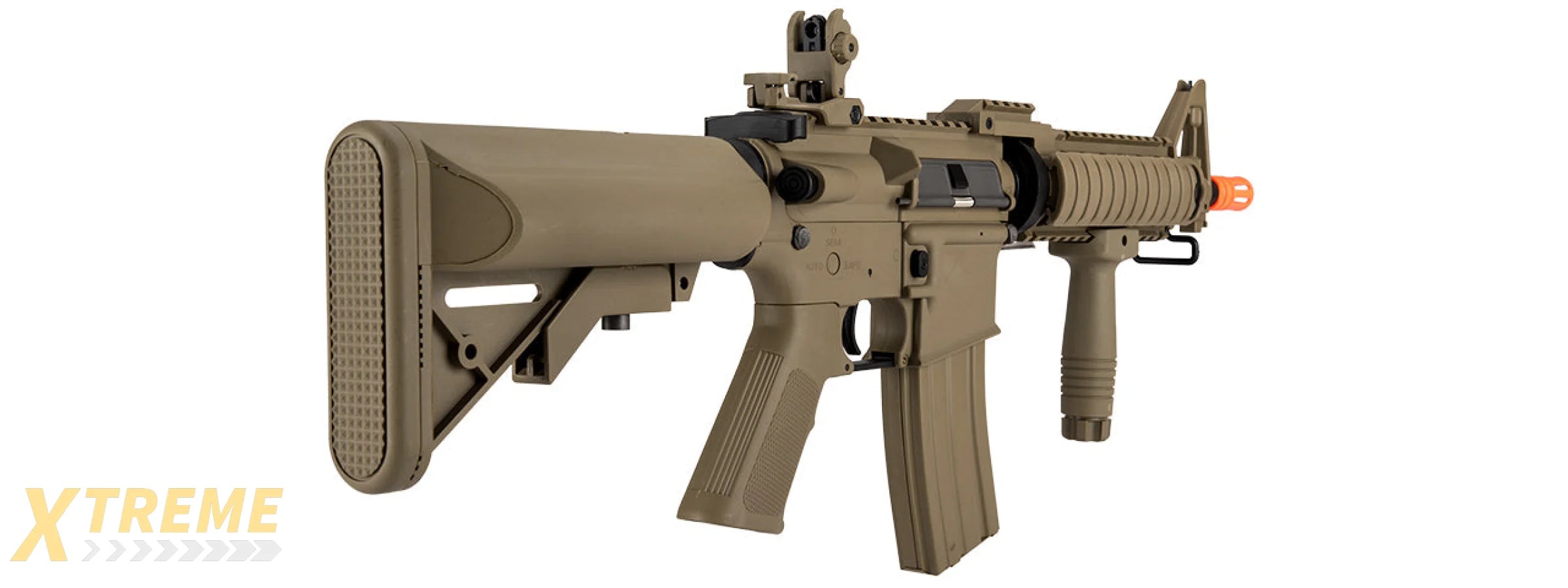Lancer Tactical Gen 2 RAS Airsoft AEG Rifle (Color: Tan)