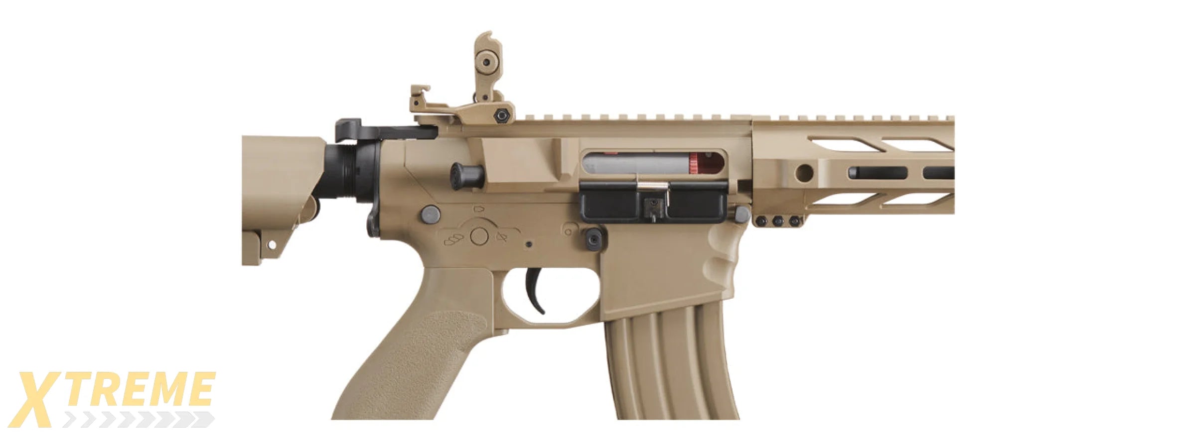 Lancer Tactical Gen 2 SPR Interceptor Airsoft AEG Rifle (Color: Tan)