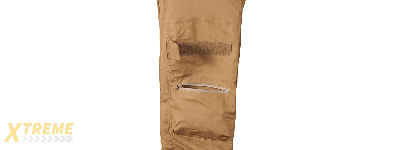 Lancer Tactical Gen4 Combat BDU 40’’ Airsoft Pants (Tan) Clothes