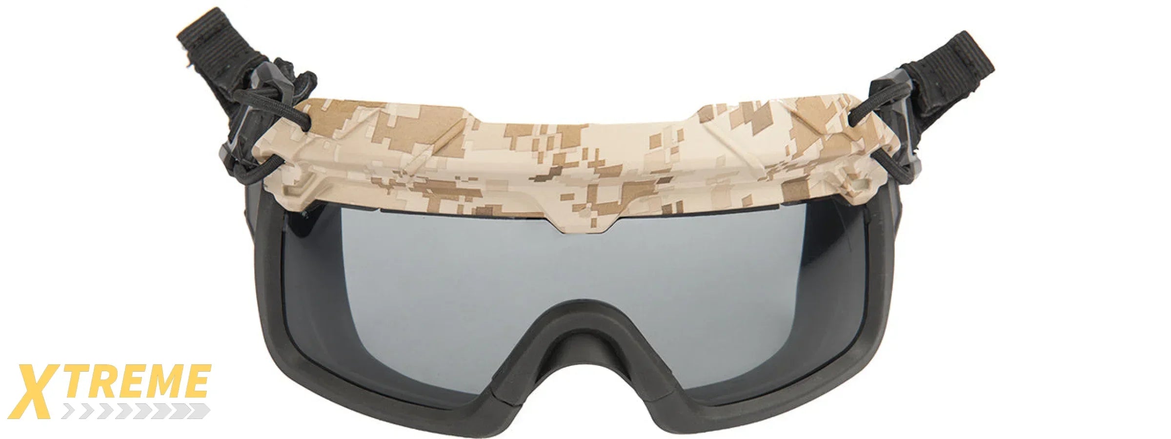 Lancer Tactical Helmet Safety Goggles [Smoke Lens] (AOR1)