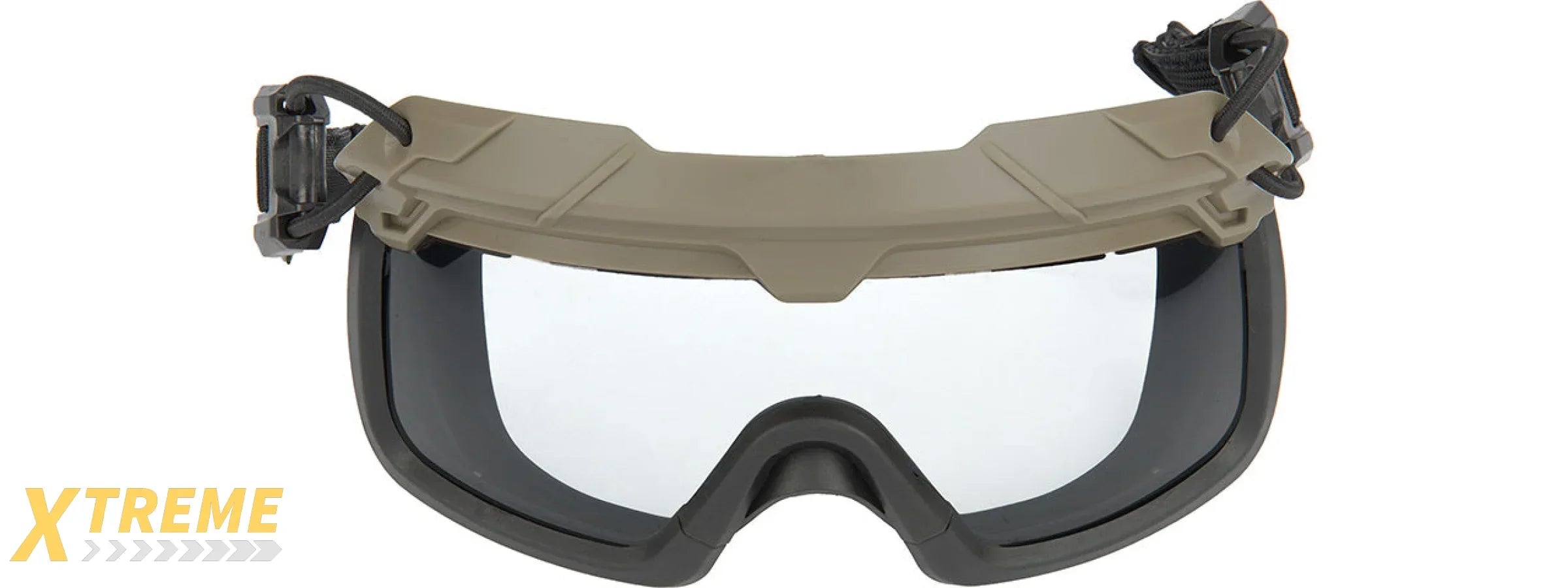 Lancer Tactical Helmet Safety Goggles [Clear Lens] (FOLIAGE)
