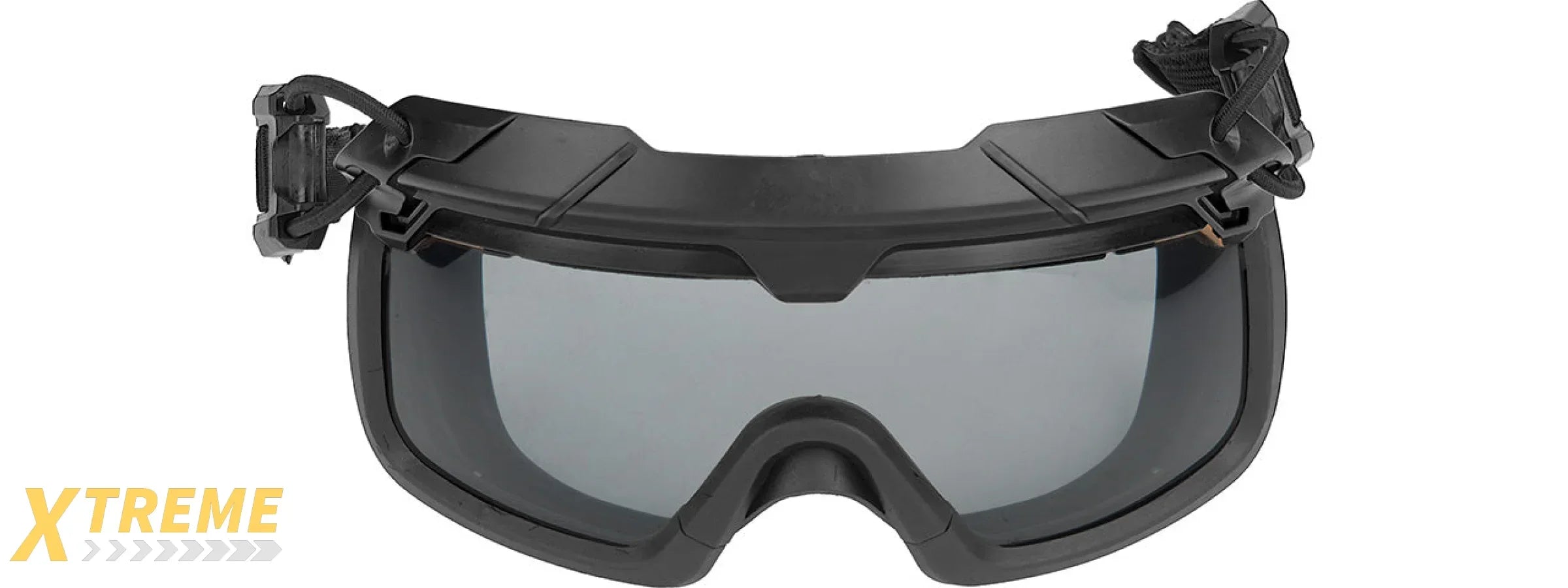Lancer Tactical Helmet Safety Goggles [Smoke Lens] (BLACK)