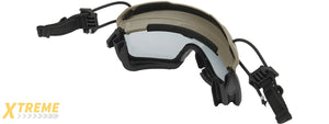 Lancer Tactical Helmet Safety Goggles [Smoke Lens] (FOLIAGE)