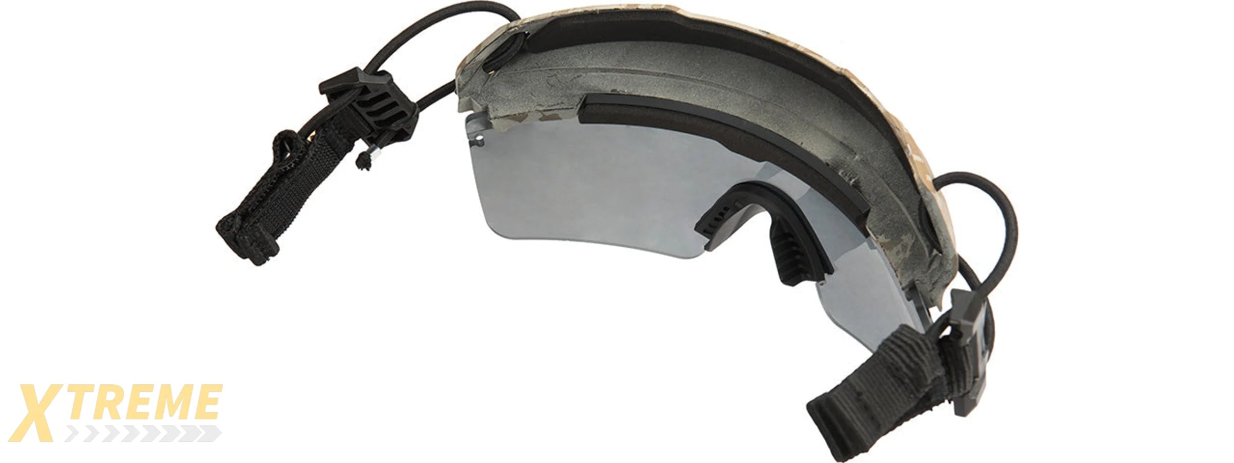 Lancer Tactical Helmet Safety Goggles [Smoke Lens] (AOR1)