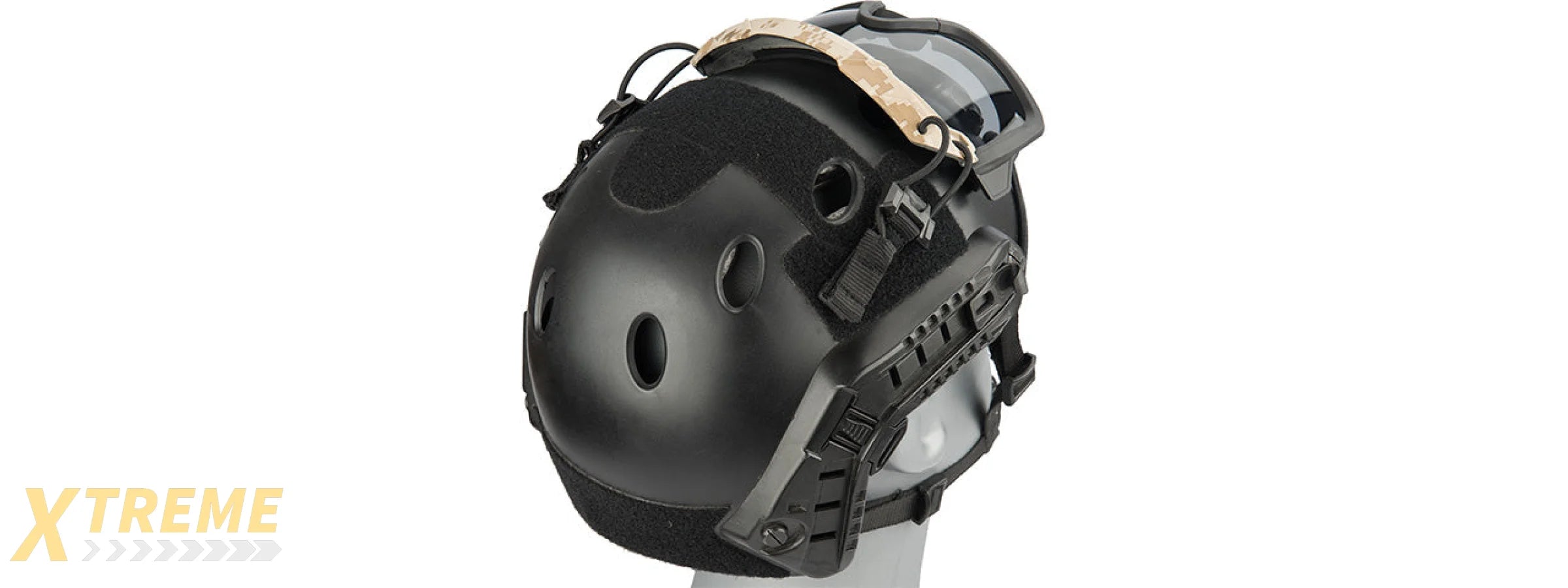 Lancer Tactical Helmet Safety Goggles [Smoke Lens] (AOR1)