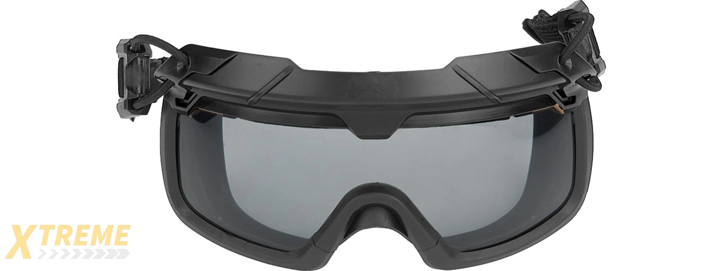 Lancer Tactical Helmet Safety Goggles [Smoke Lens] (BLACK)