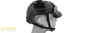 Lancer Tactical Helmet Safety Goggles [Smoke Lens] (FOLIAGE)