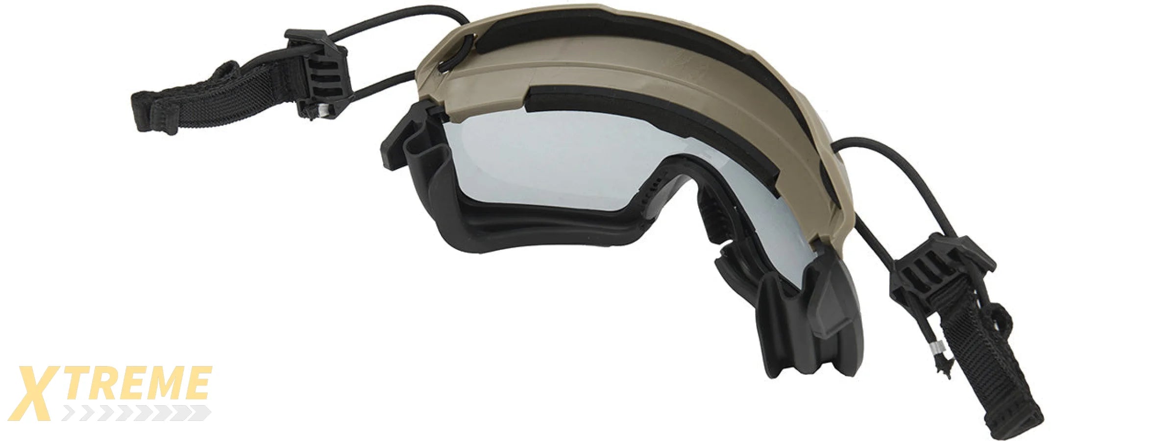 Lancer Tactical Helmet Safety Goggles [Smoke Lens] (FOLIAGE)