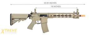 Lancer Tactical Hybrid Gen 2 SPR Interceptor Airsoft AEG Rifle (Color: Tan)