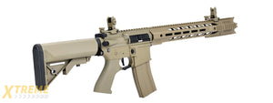 Lancer Tactical Hybrid Gen 2 SPR Interceptor Airsoft AEG Rifle (Color: Tan)