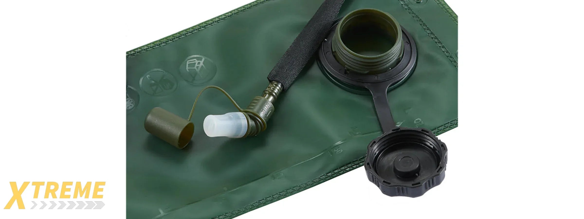 Lancer Tactical CA-338B 2.5 Liter Hydration Bladder in Black