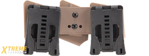 Lancer Tactical IPSC Open Class Competition Triple Magazine Pouch (TAN)