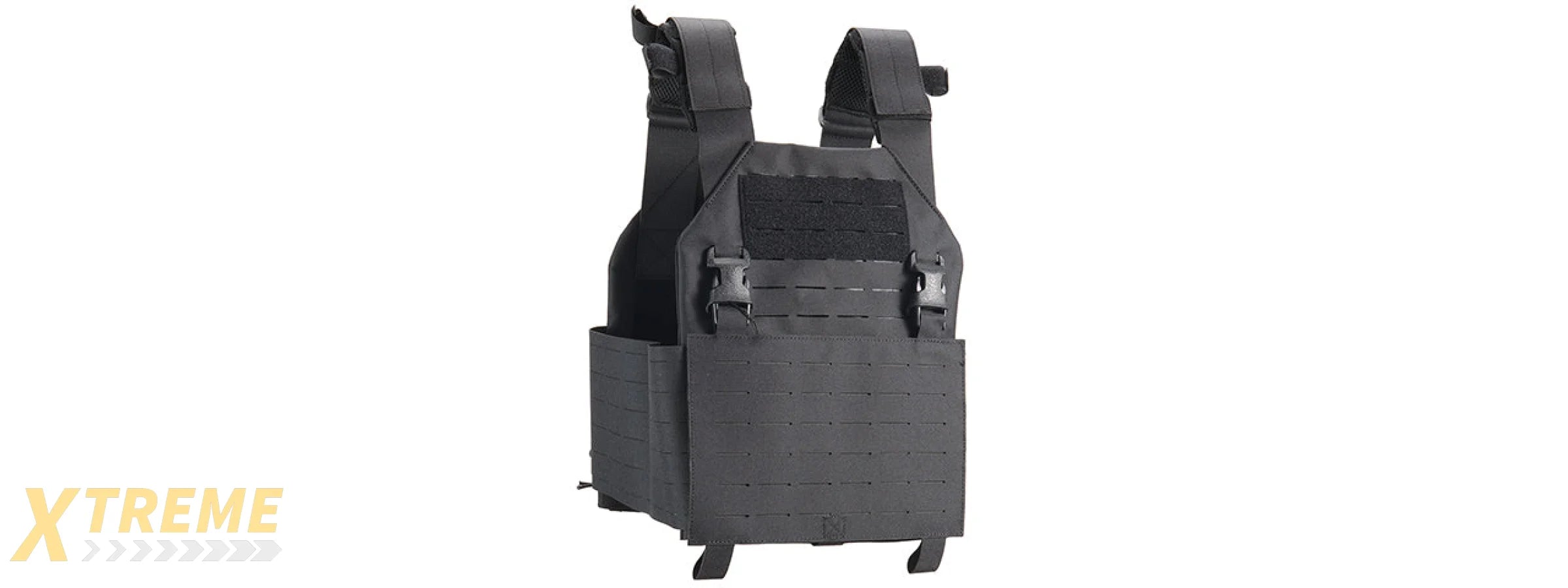 Lancer Tactical Laser Cut Plate Carrier - (Black)