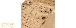 Lancer Tactical Laser Cut Plate Carrier - (Khaki)