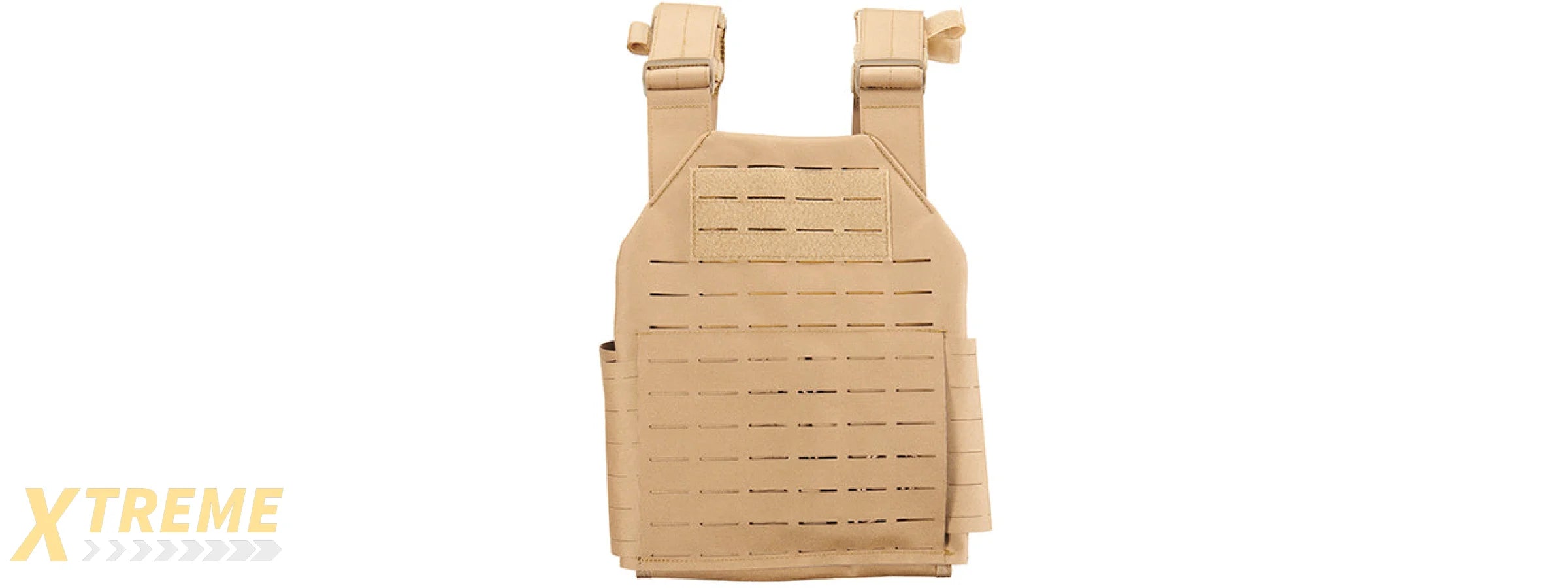 Lancer Tactical Laser Cut Plate Carrier - (Khaki)
