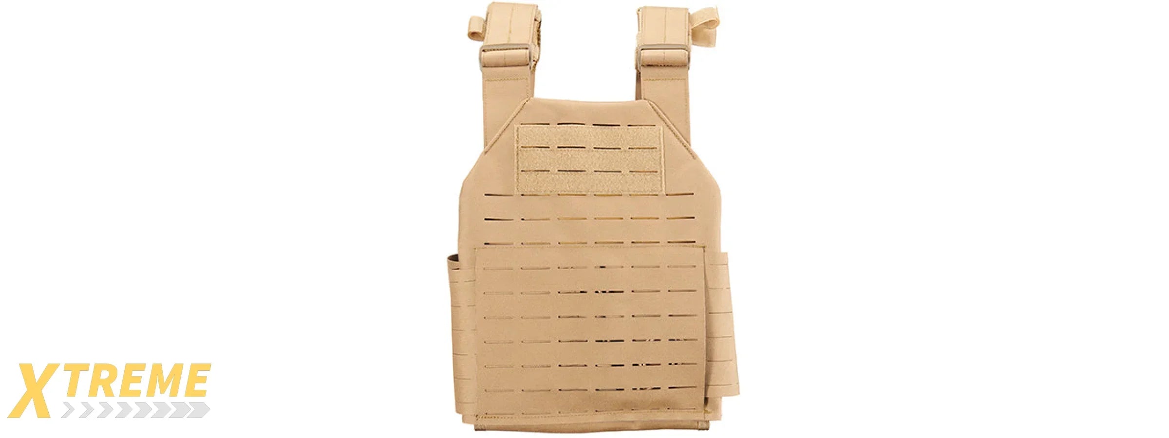 Lancer Tactical Laser Cut Plate Carrier - (Khaki)