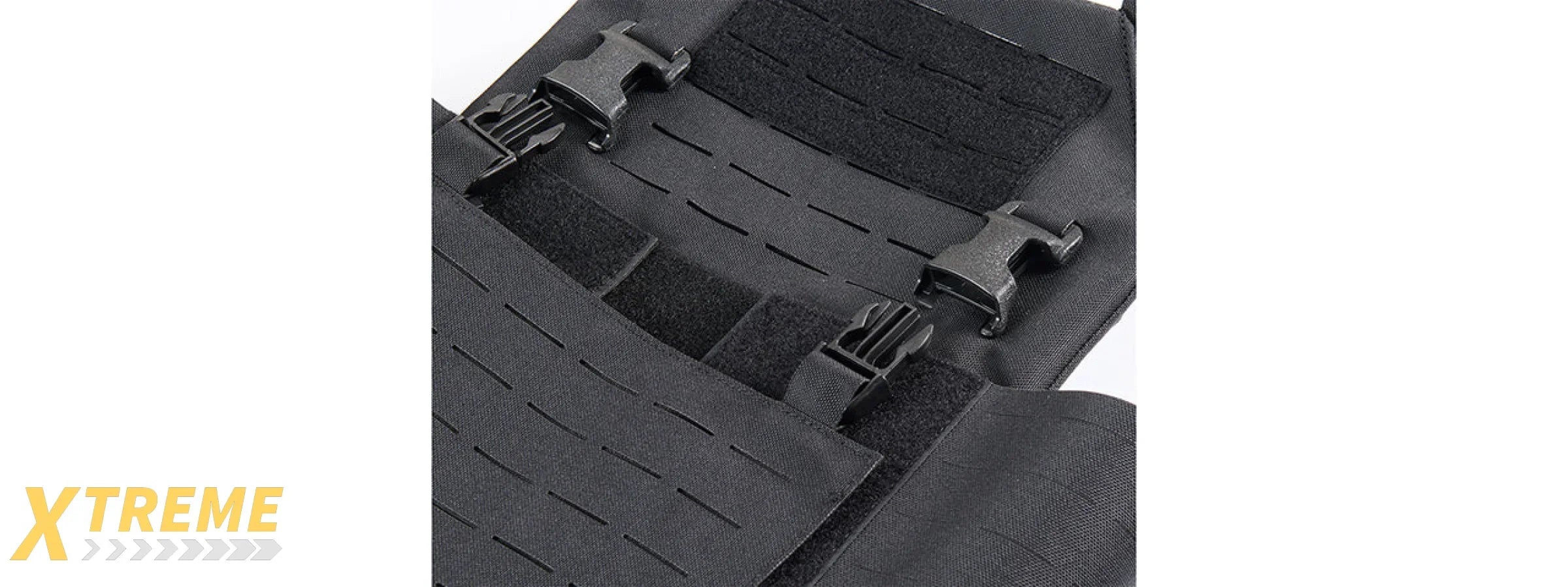 Lancer Tactical Laser Cut Plate Carrier - (Black)