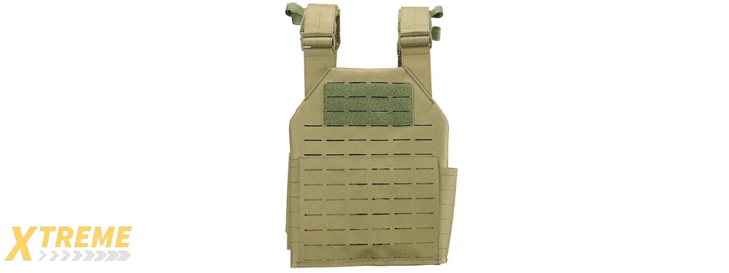Lancer Tactical Laser Cut Plate Carrier - (OD Green)