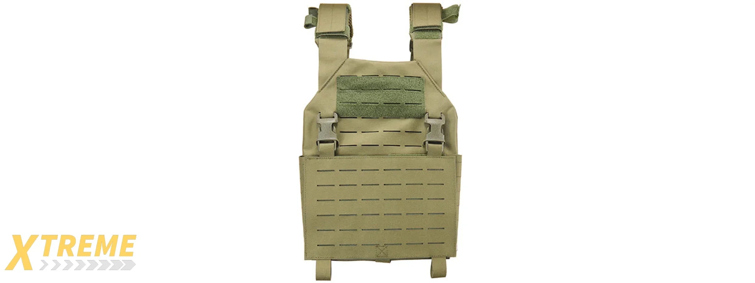 Lancer Tactical Laser Cut Plate Carrier - (OD Green)
