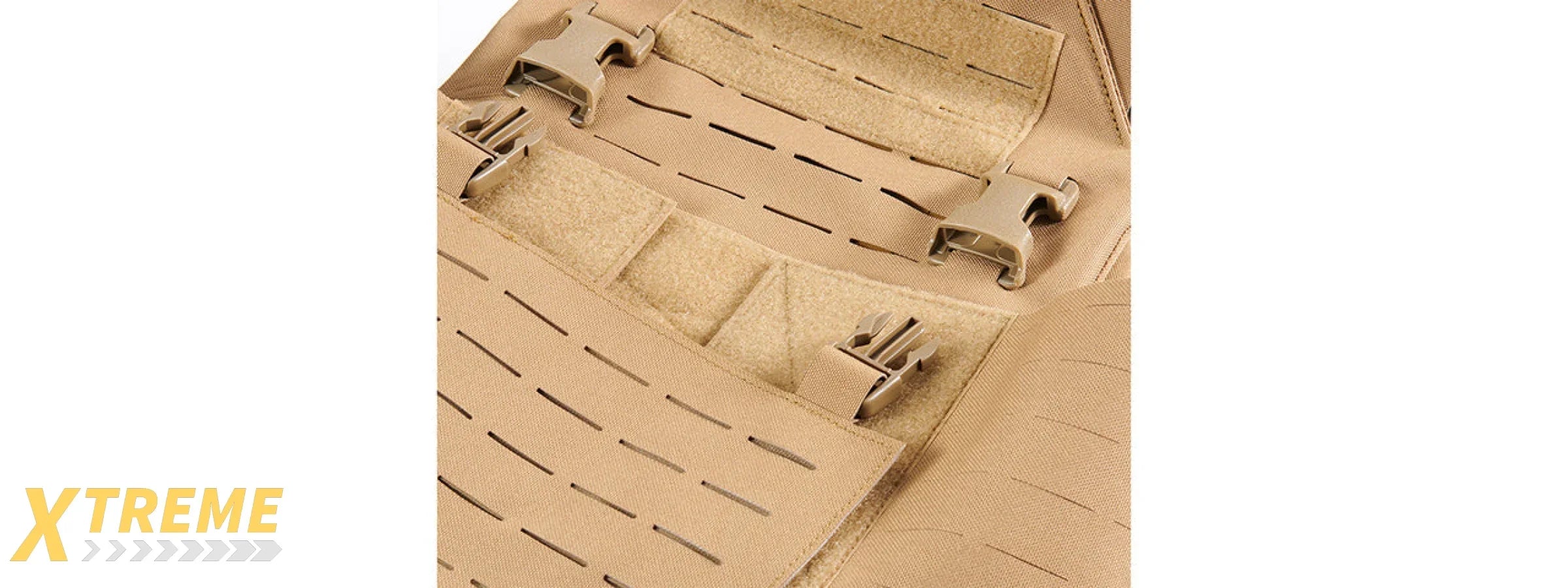Lancer Tactical Laser Cut Plate Carrier - (Khaki)