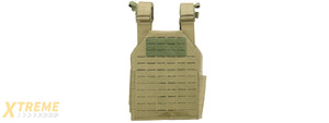 Lancer Tactical Laser Cut Plate Carrier - (OD Green)