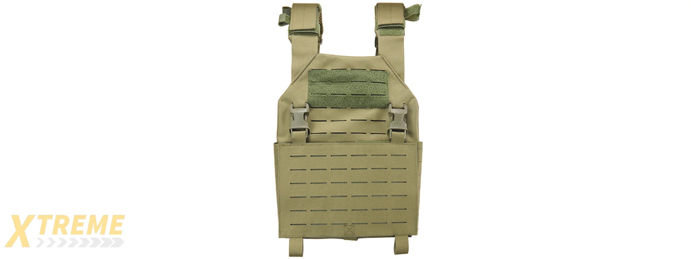 Lancer Tactical Laser Cut Plate Carrier - (OD Green)
