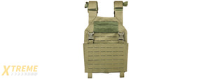 Lancer Tactical Laser Cut Plate Carrier - (OD Green)