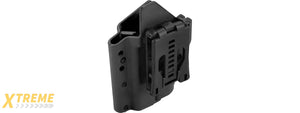 Lancer Tactical Light Bearing Hard Shell Holster for Glock 17 (BLACK)