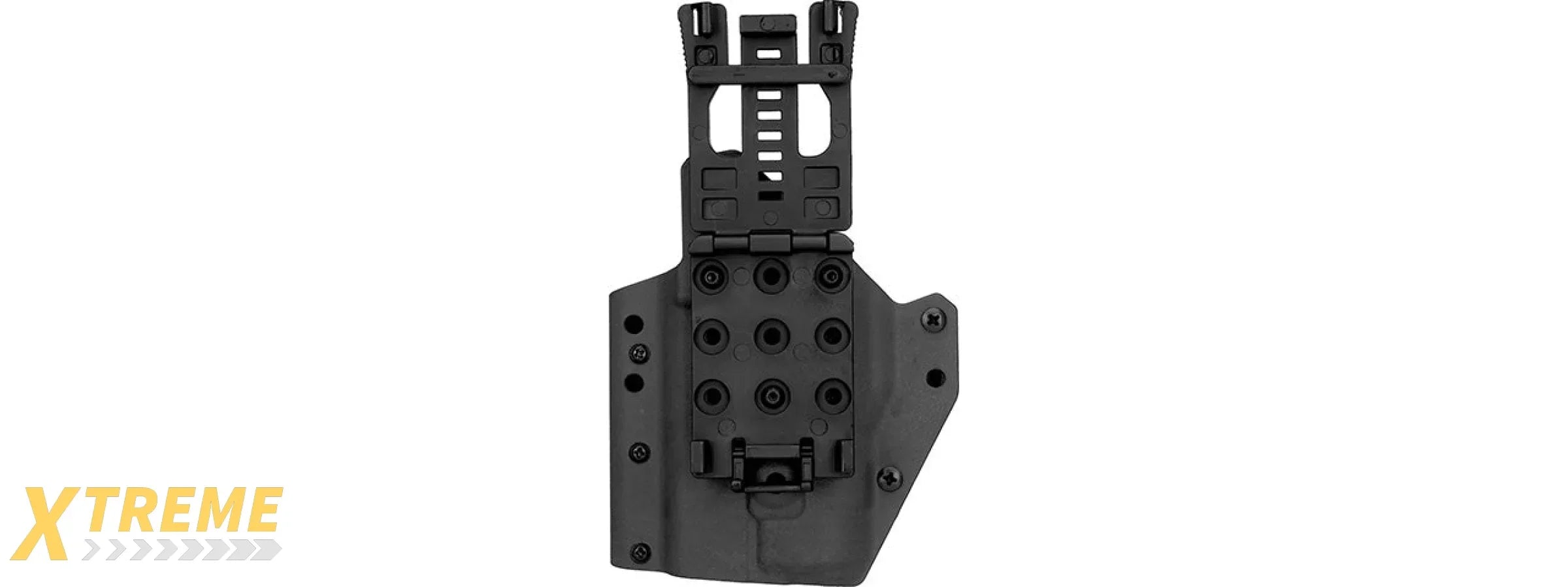 Lancer Tactical Light Bearing Hard Shell Holster for Glock 17 (BLACK)