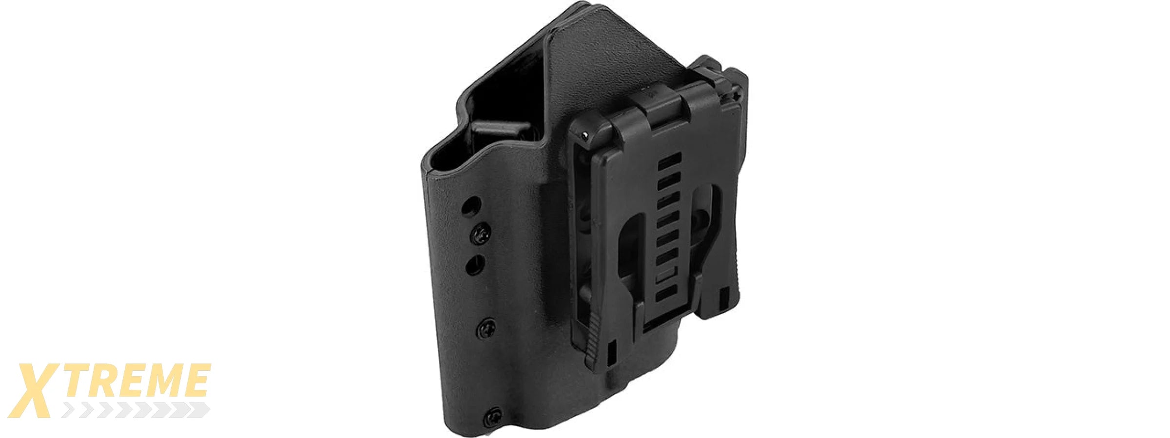 Lancer Tactical Light Bearing Hard Shell Holster for Glock 17 (BLACK)