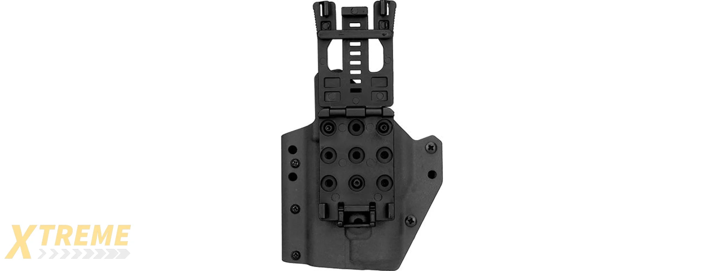 Lancer Tactical Light Bearing Hard Shell Holster for Glock 17 (BLACK)