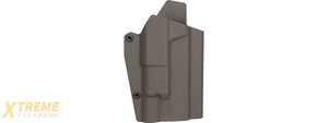 Lancer Tactical Light Bearing Hard Shell Holster for Glock 17 [Large] (FOLIAGE)