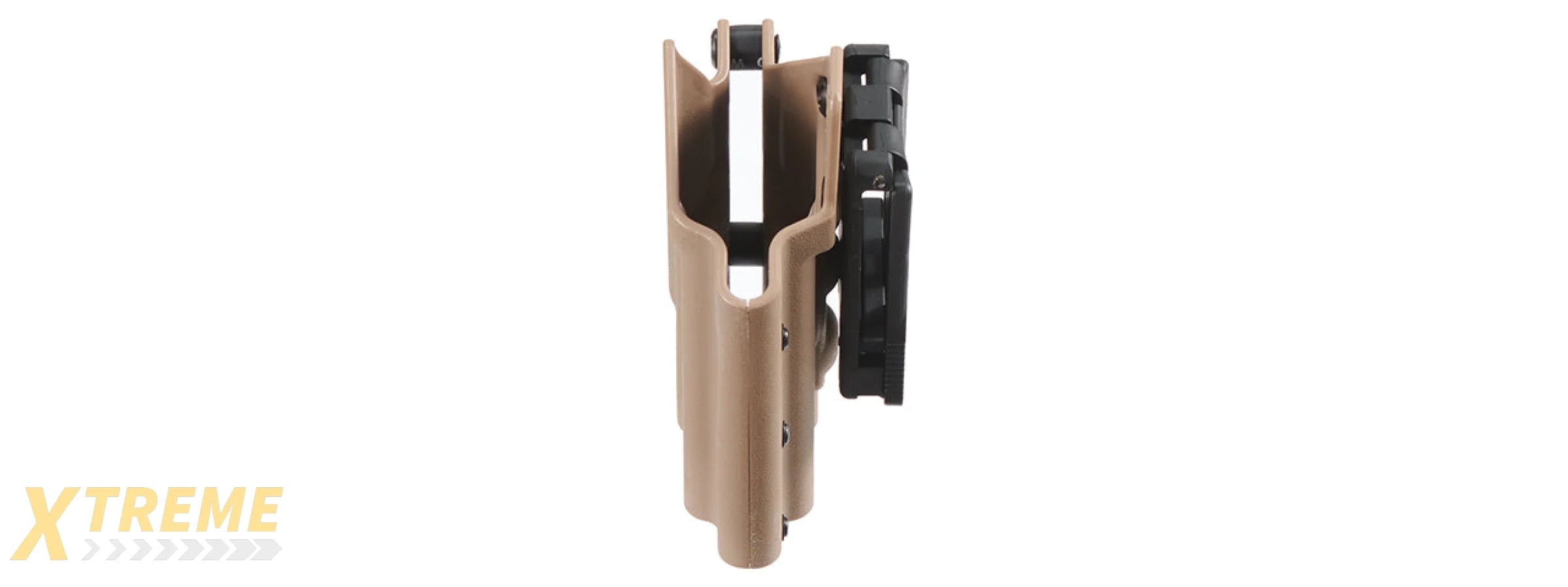Lancer Tactical Light Bearing Hard Shell Holster for Glock 17 (Tan)