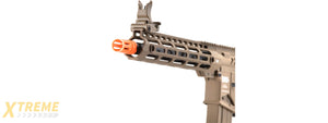 Lancer Tactical Low FPS] Enforcer Blackbird Skeleton AEG w/ Alpha Stock (Color: Tan)
