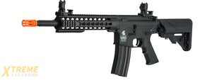 Lancer Tactical Low FPS Gen 2 10 Keymod M4 Carbine Airsoft AEG Rifle (Color: Black)