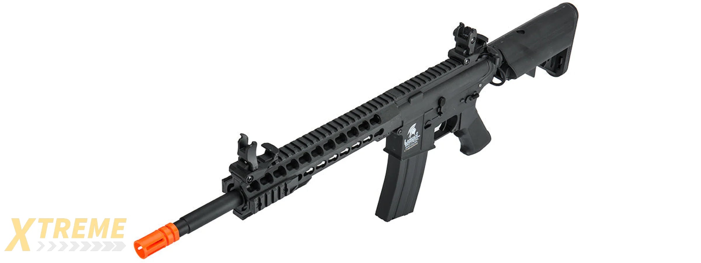 Lancer Tactical Low FPS Gen 2 10 Keymod M4 Carbine Airsoft AEG Rifle (Color: Black)