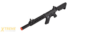 Lancer Tactical Low FPS Gen 2 10" M4 SD Carbine Airsoft AEG Rifle with Mock Suppressor (Color: Black)