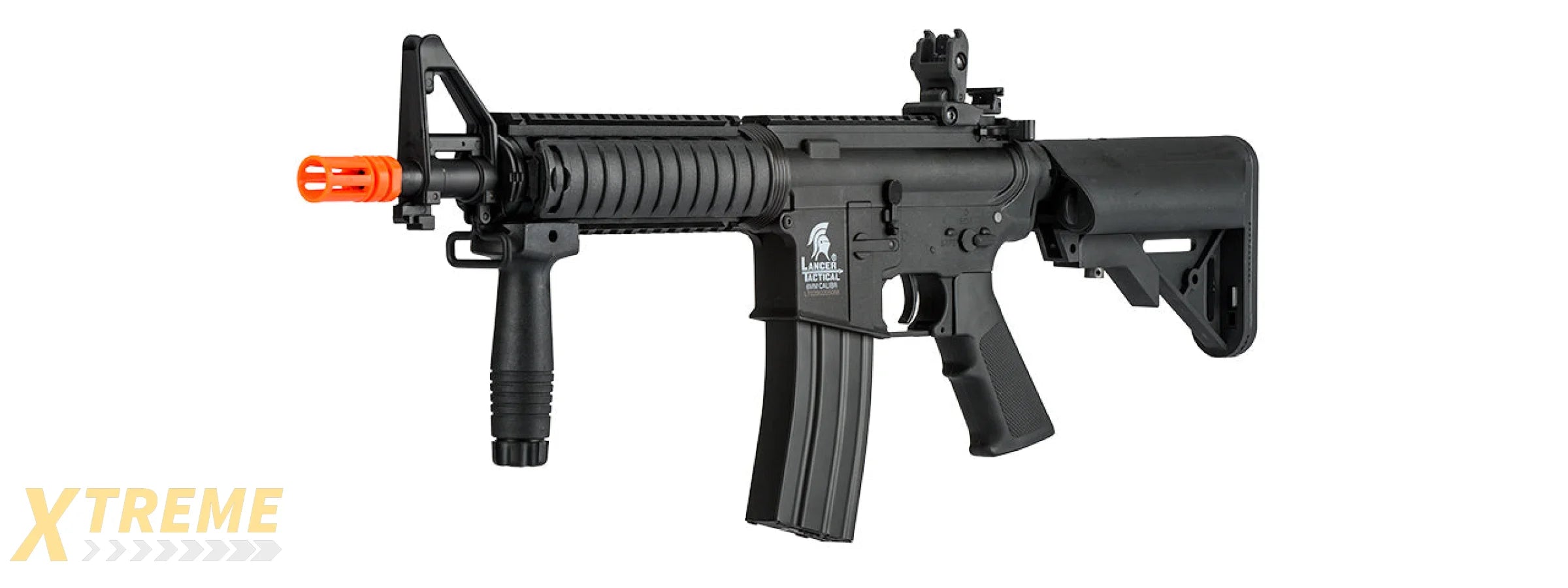 Lancer Tactical Low FPS Gen 2 MK 18 MOD 0 CQB Field Airsoft AEG Rifle (Color: Black)