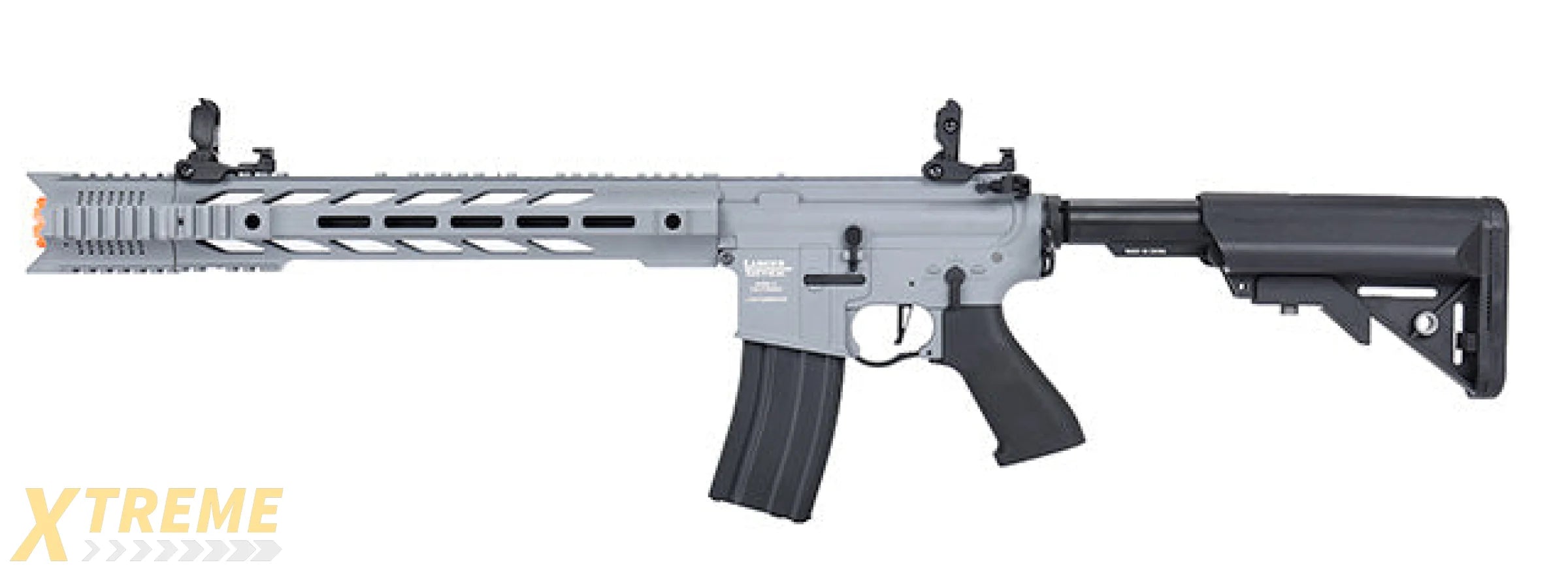 Lancer Tactical Low FPS Proline M4 SPR Interceptor Airsoft AEG Rifle (Color: Gray)