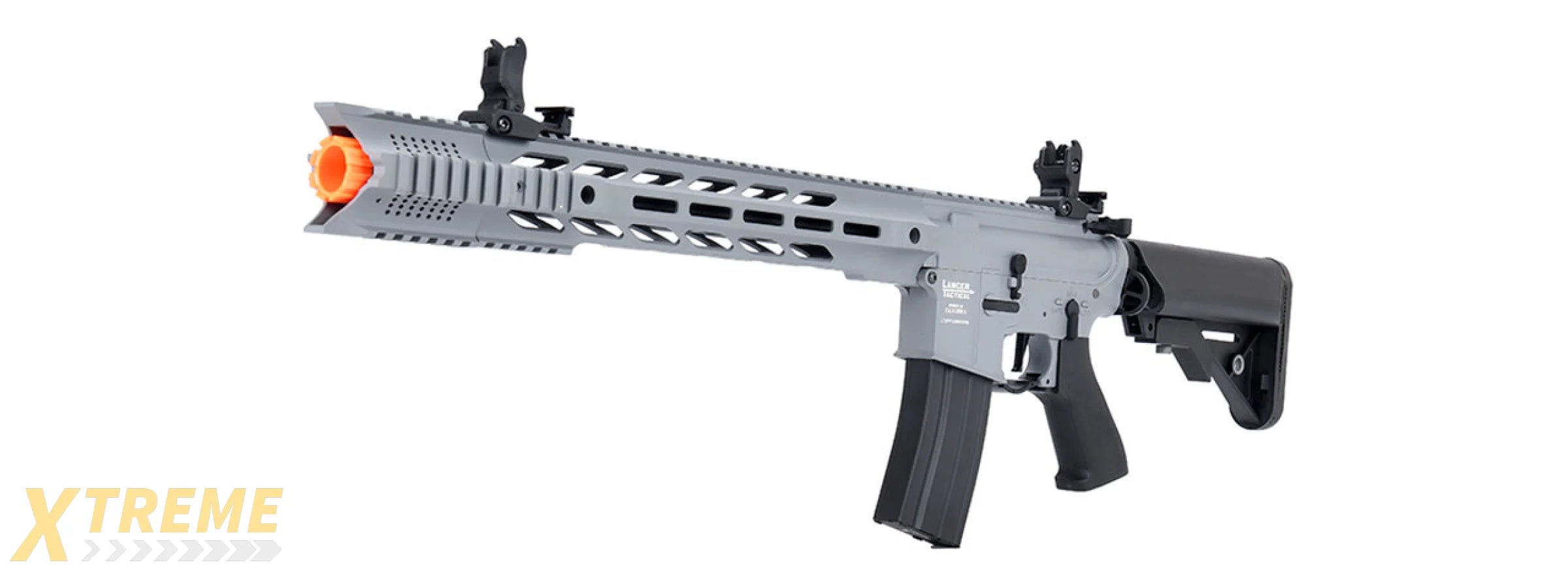 Lancer Tactical Low FPS Proline M4 SPR Interceptor Airsoft AEG Rifle (Color: Gray)