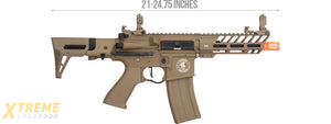 Lancer Tactical Low FPS ProLine Needletail Airsoft AEG Rifle with PDW Stock (Color: Tan)
