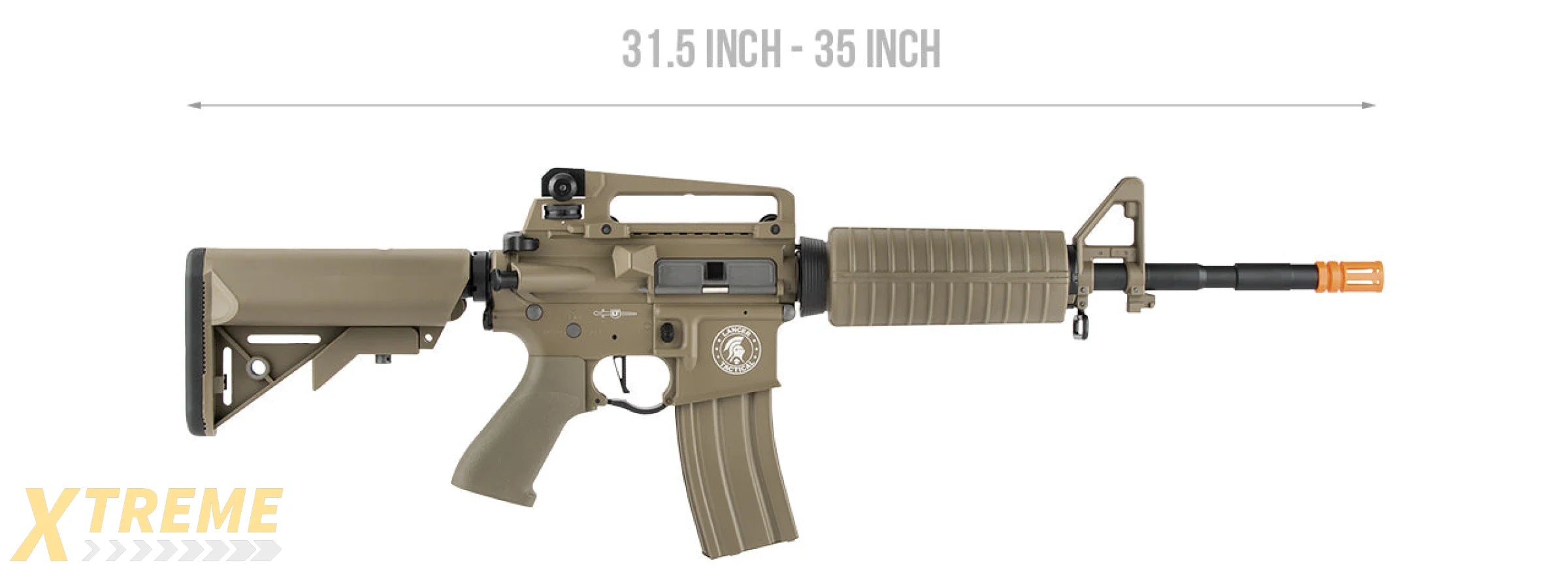 Lancer Tactical LT-03 M4A1 ProLine AEG HIGH FPS] (TAN)