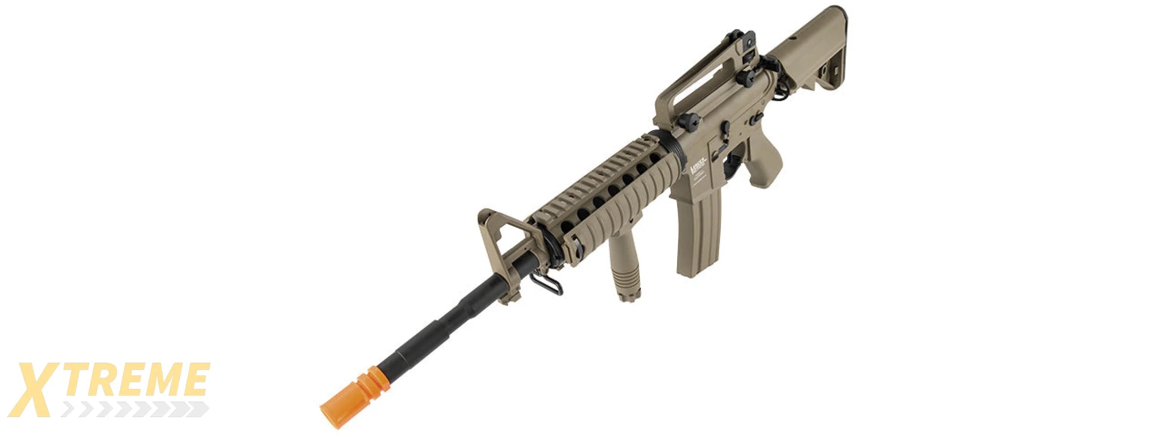 LANCER TACTICAL LT-04 PROLINE SERIES M4 RIS AIRSOFT AEG [HIGH FPS] (TAN)