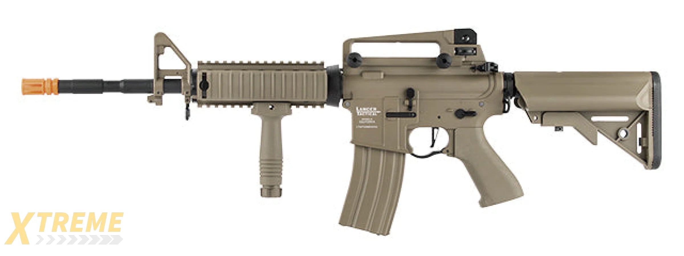 LANCER TACTICAL LT-04 PROLINE SERIES M4 RIS AIRSOFT AEG [HIGH FPS] (TAN)