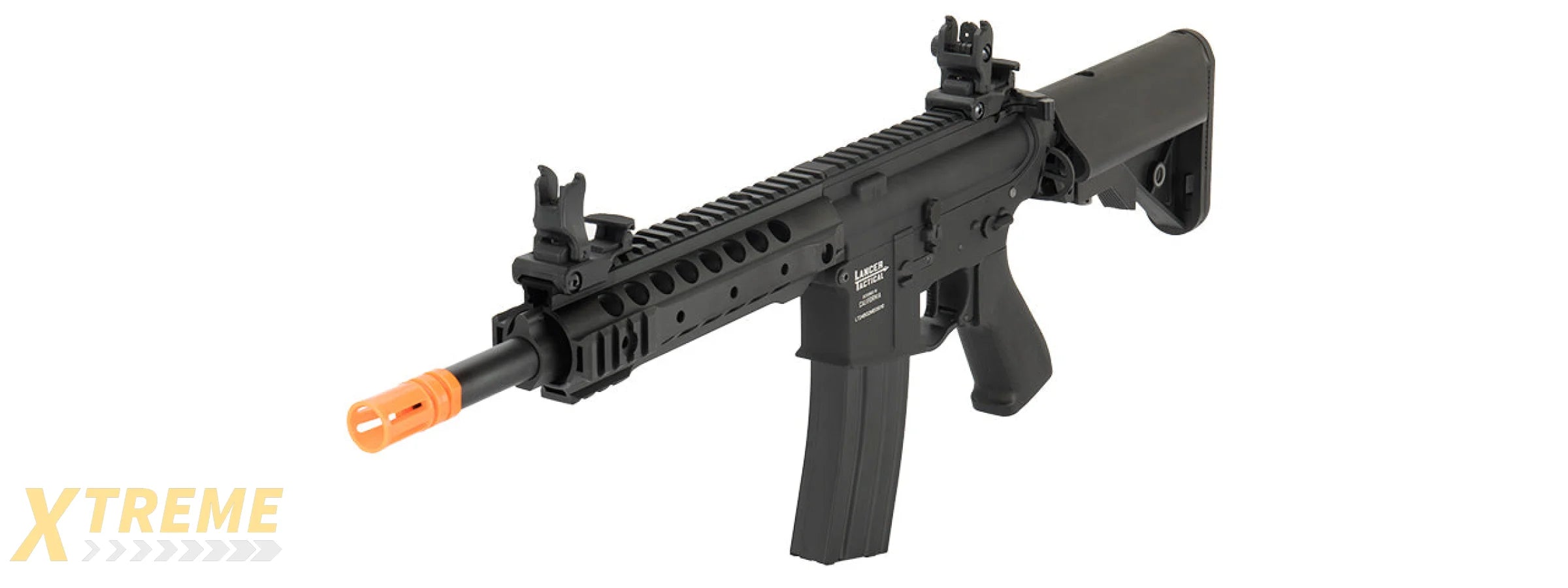 Lancer Tactical LT-24 M4 CQB ProLine AEG LOW FPS] (BLACK)