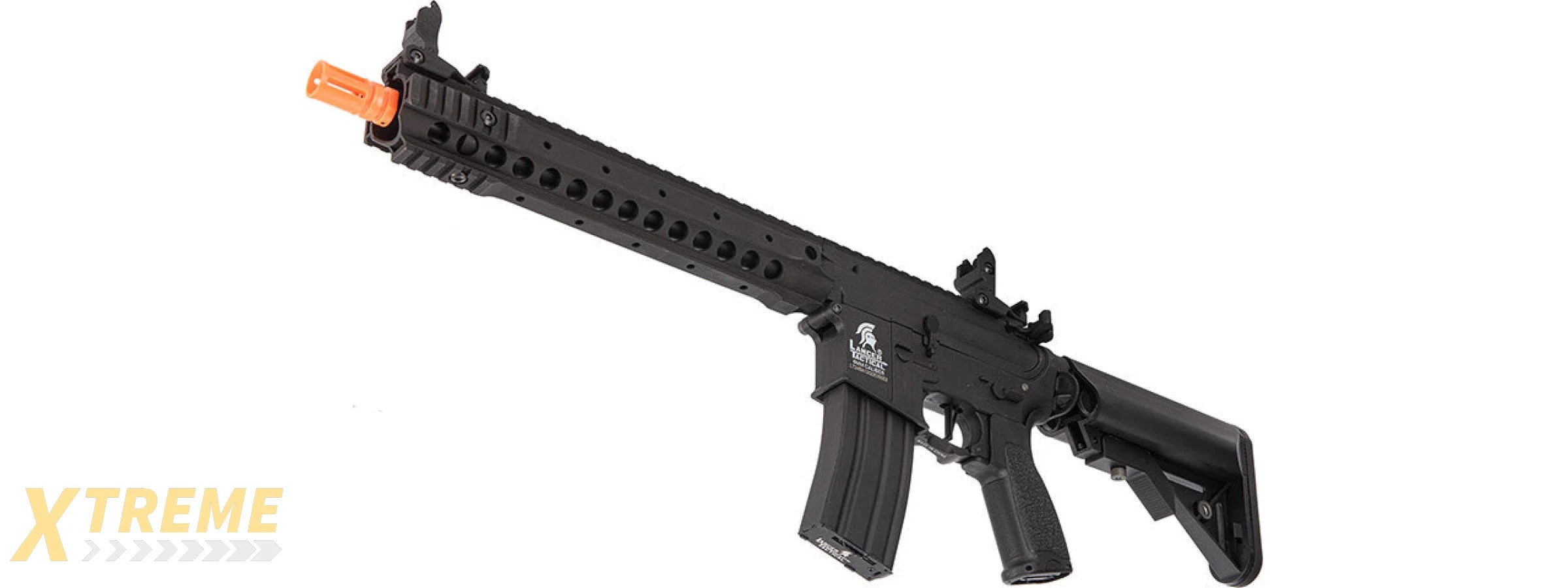 Lancer Tactical LT-24BA12-G2-E Hybrid M4 Carbine AEG Airsoft Rifle (Black)