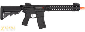 Lancer Tactical LT-24BA12-G2-E Hybrid M4 Carbine AEG Airsoft Rifle (Black)