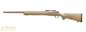 Lancer Tactical M24 Bolt Action Spring Powered Sniper Rifle (Color: Tan)